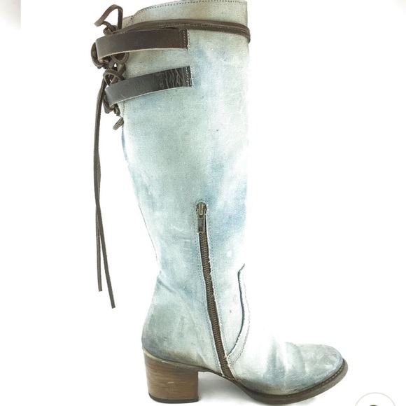 Freebird by Steven Cyrus leather size 7 boots - Picture 4 of 7